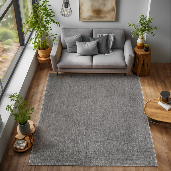 LOOM GREY Indoor Teppich - Unicolor Design 4300- Product vendor