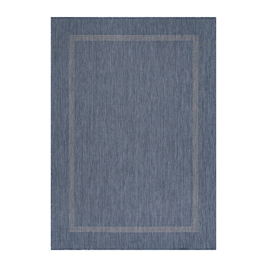 Relax Hochwertiger Teppich für Terrasse, Balkon und Küche - Blau, langlebig und pflegeleicht 4311- Product vendor