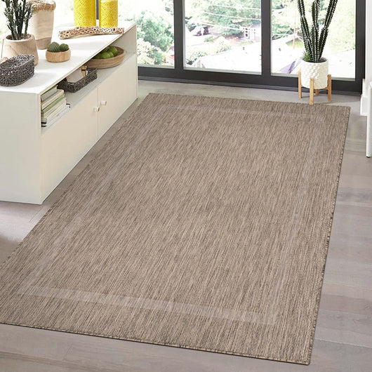 Outdoor Teppich RELAX Braun – Ideal für Terrasse, Balkon und Küche 4311- Product vendor