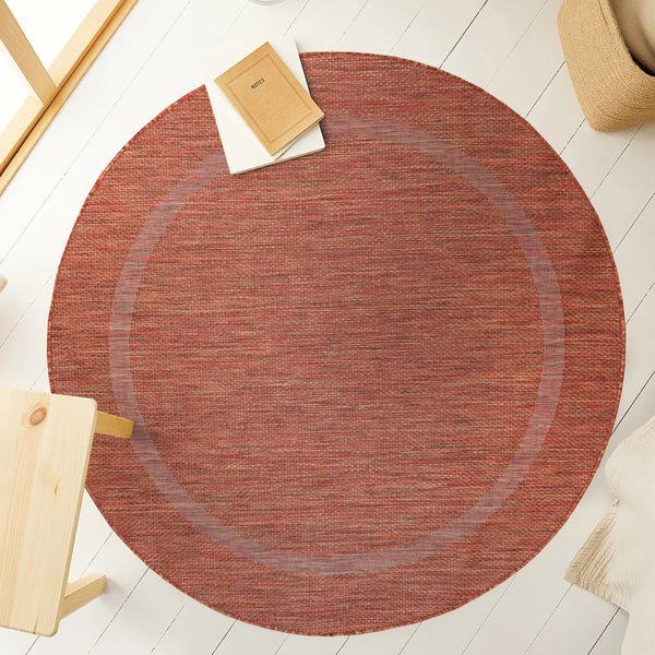 RELAX Outdoor Teppich – Kupfer, Unicolor, 100% Polypropylen – Perfekt für Terrasse, Balkon & Küche 4311- Product vendor