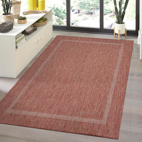 Outdoor Teppich RELAX RED – Robuster, Wetterfester Teppich für Balkon und Terrasse, 4311- Product vendor