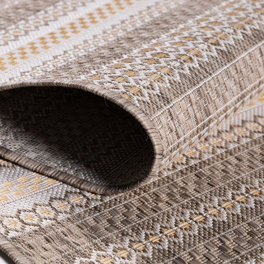 Outdoor Vintage Teppich für Terrasse & Balkon – Beige (Polypropylen) 4411- Product vendor
