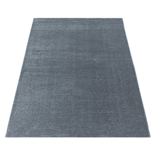RIO Silber Kurzflor Teppich – Robuste Qualität für Wohnzimmer & Büro 4600- Product vendor