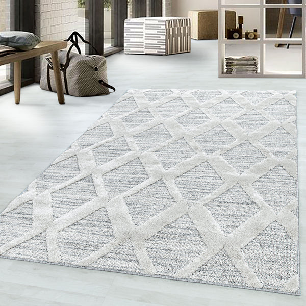 PISA Hochflor Teppich – Modern und langlebig für Ihr Wohnzimmer 4703- Product vendor
