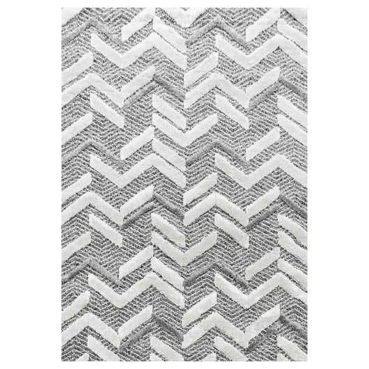 Hochflor Teppich Grau im Berber Design für Ihr Wohnzimmer. Perfekt für moderne Räume 4705- Product vendor