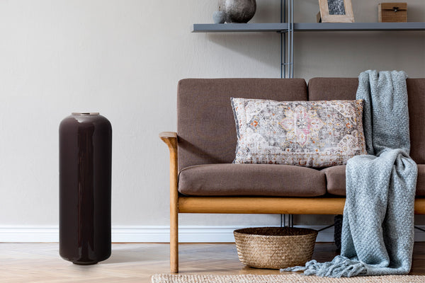 Design Vase Wohnzimmer: Vielseitig dekorierbar und pflegeleicht, ideal als Solo-Objekt oder kombiniert.