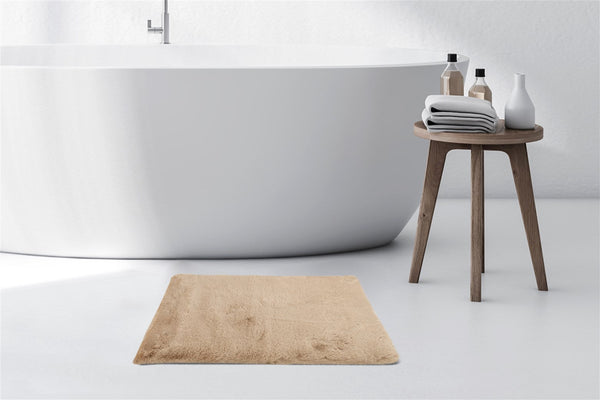Moderne Badteppiche: Die Rabbit 425 Beige – Luxus und Komfort für Ihr Badezimmer.