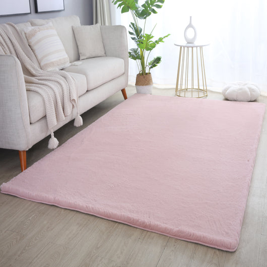 POUFFY Teppich für Wohnzimmer Rosa & Rot  5100- Product vendor