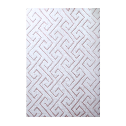 VISION Kurzflor Teppich in Rosa - Skandinavisch, Polyester, für Wohnzimmer 5121- Product vendor