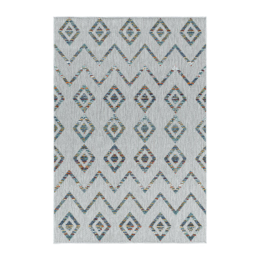 Boho Outdoor Teppich für Terrasse und Balkon – BAHAMA in Multi-Farben 5152- Product vendor