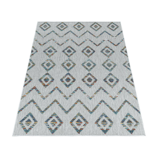 Boho Outdoor Teppich für Terrasse und Balkon – BAHAMA in Multi-Farben 5152- Product vendor