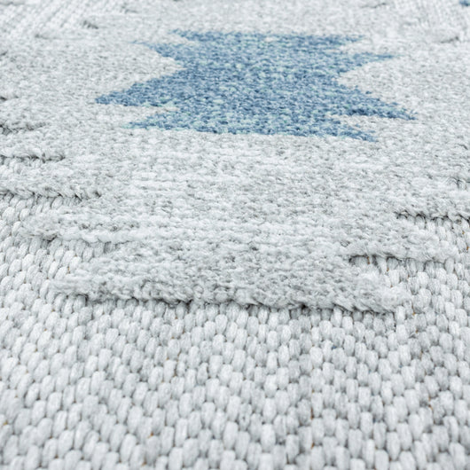 Outdoor Teppich BAHAMA – Blaues Berber-Design für Terrasse und Balkon 5153- Product vendor