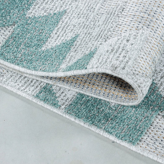 Outdoor Teppich in Blau – Stilvoll, Robust & Pflegeleicht 5154- Product vendor