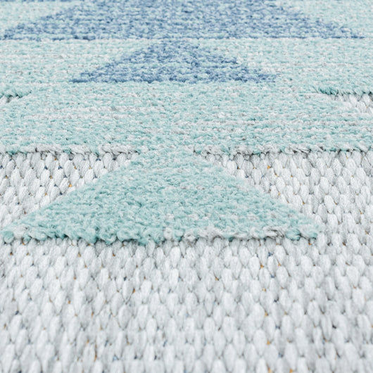 Outdoor Teppich in Blau – Stilvoll, Robust & Pflegeleicht 5154- Product vendor