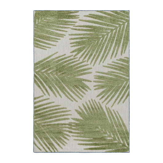 Outdoor Teppich Grün – Tropisches Palmen-Design für Ihren Raum 5155- Product vendor