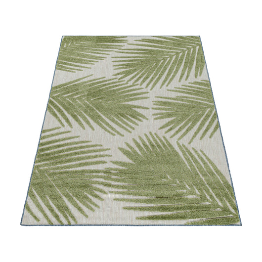 Outdoor Teppich Grün – Tropisches Palmen-Design für Ihren Raum 5155- Product vendor