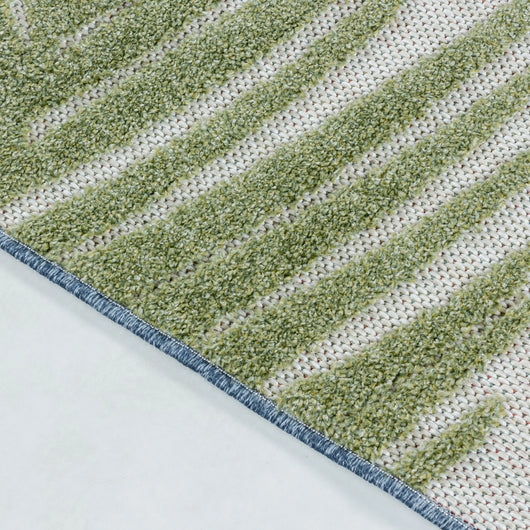 Outdoor Teppich Grün – Tropisches Palmen-Design für Ihren Raum 5155- Product vendor