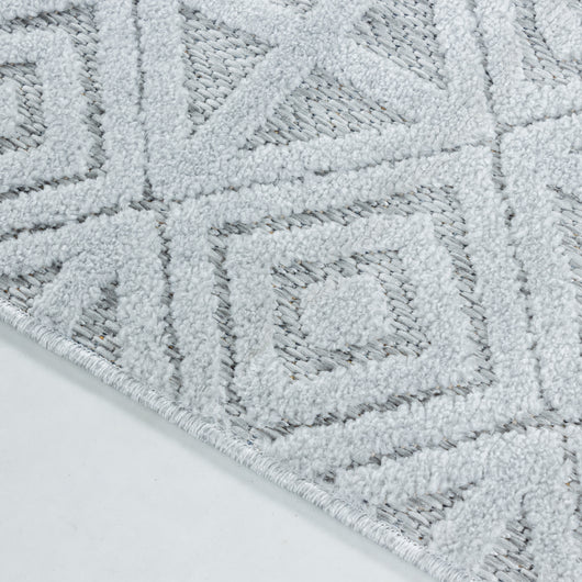 Genießen Sie stilvolle Akzente mit dem Outdoor Teppich BAHAMA Grau 5156- Product vendor