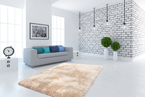 Design Teppich Modern: Mit seinem einzigartigen Design und der robusten Verarbeitung ist der Cosy 210 Champagner die perfekte Wahl für stilbewusste Käufer.