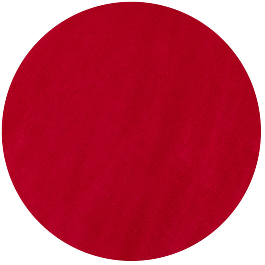 SKY Mikrofaser Kurzflor Teppich – Komfort pur Rot 5400 Rund- Product vendor