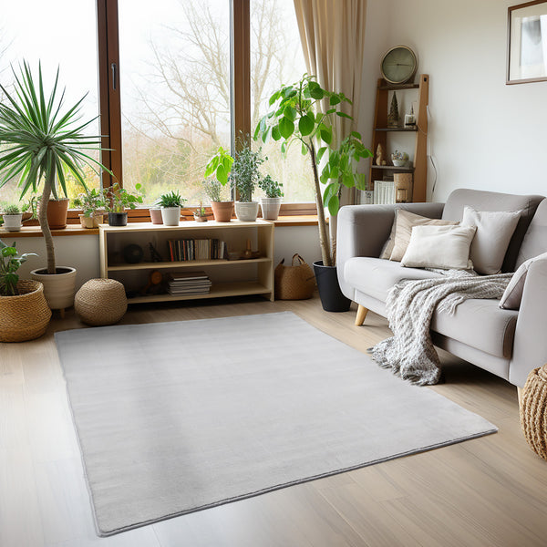 SKY - Eleganter Teppich Silber für Ihr Wohnzimmer Silber 5400- Product vendor