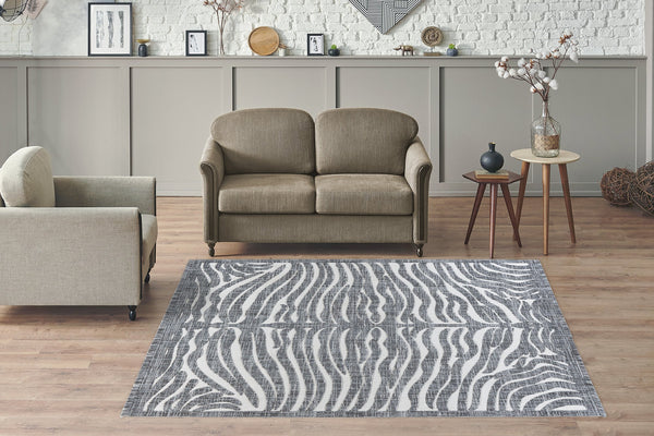 Eleganter Teppich Grau Kurzflor: Verleiht jedem Raum eine moderne und gemütliche Atmosphäre. Ideal für Ihr Zuhause.