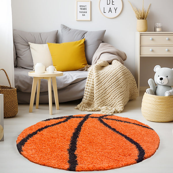 Kinderzimmer Teppich – Spaß und Komfort für Ihr Kind Orange 6002- Product vendor