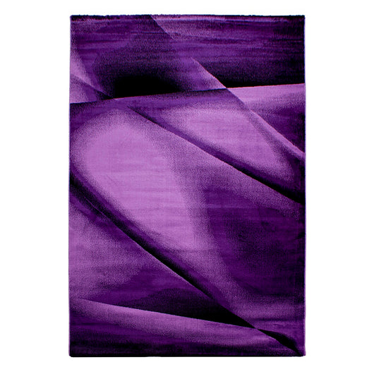 Kurzflor Teppich Violett mit Abstraktem Design 6590- Product vendor