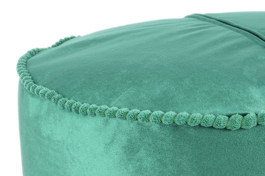 Pouf Taj Mahal Grün – Stilvoller Sitzhocker mit orientalischem Charme- Product vendor