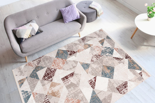 Wohnzimmer Teppich Vintage: Unser Akropolis 225 Wohnzimmer Teppich im Vintage-Stil – perfekt für Ihren gemütlichen Wohnbereich.