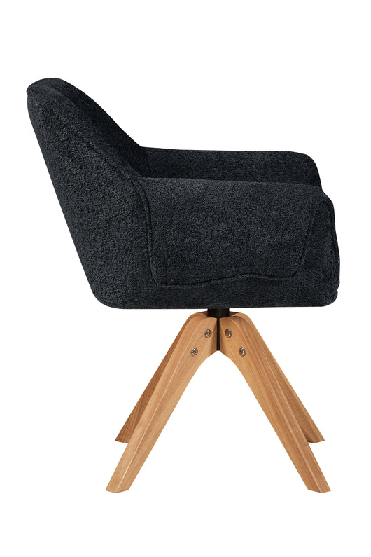 Dieser moderner Esszimmer-Stuhl lässt sich schnell und einfach aufbauen. Dank der beiliegenden Montageanleitung steht der Stuhl im Handumdrehen einsatzbereit im Esszimmer oder in der Küche.