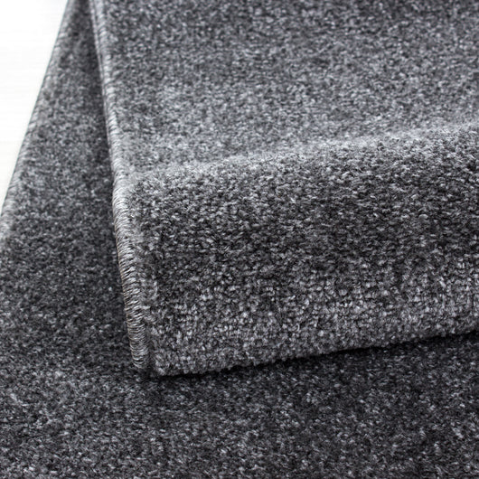Teppich Grau – Kurzflor, Filz Rücken, Verschiedene Größen 7000- Product vendor