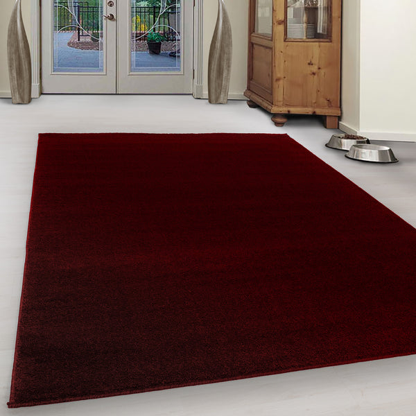 Kurzflor Teppich Rot - Perfekt für Ihr Wohnzimmer 7000- Product vendor