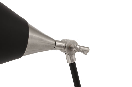 Celeste 225 Tischlampe - Modernes Industrial-Design in Schwarz/Silber- Product vendor