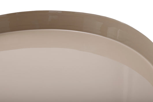 Couch- & Beistelltische Morrison 725: Eleganter Retro-Tisch in Taupe – perfekt für Ihr stilvolles Zuhause.