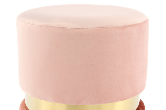 Dieser praktische Runder Sitzpouf ist die ideale Lösung zum An- und Ausziehen von Schuhen im Flur.