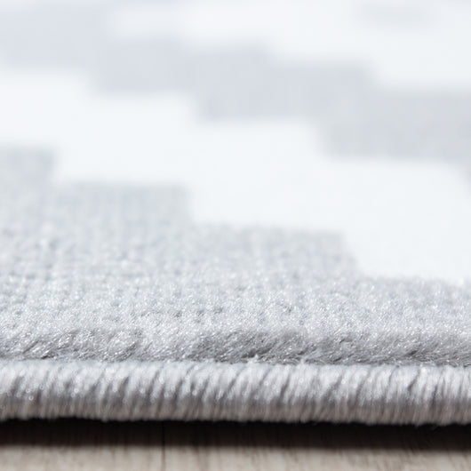 Geometrische Grau Teppiche für Ihr Wohnzimmer 8005- Product vendor