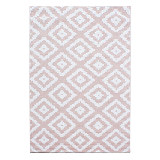 Geometrischer PLUS Teppich in Pink für Ihr Wohnzimmer 8005- Product vendor