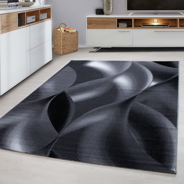 Hochflor Creme Teppich für Ihr Wohnzimmer – Geometrisches Design 4708- Product vendor