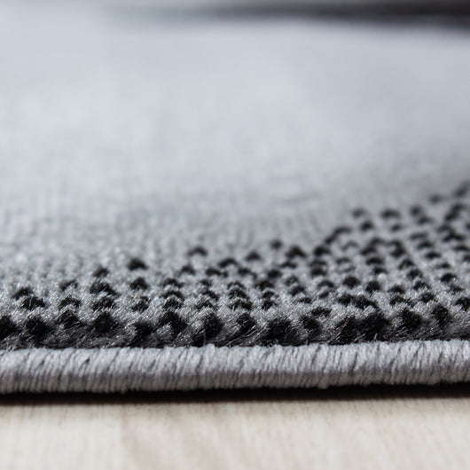 Hochflor Creme Teppich für Ihr Wohnzimmer – Geometrisches Design 4708- Product vendor