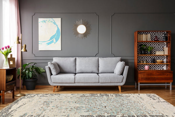 Durch seine vielseitige Eleganz wird dieser Teppich im Shabby Chic-Design schnell zum elementaren Bestandteil Ihrer Einrichtung.