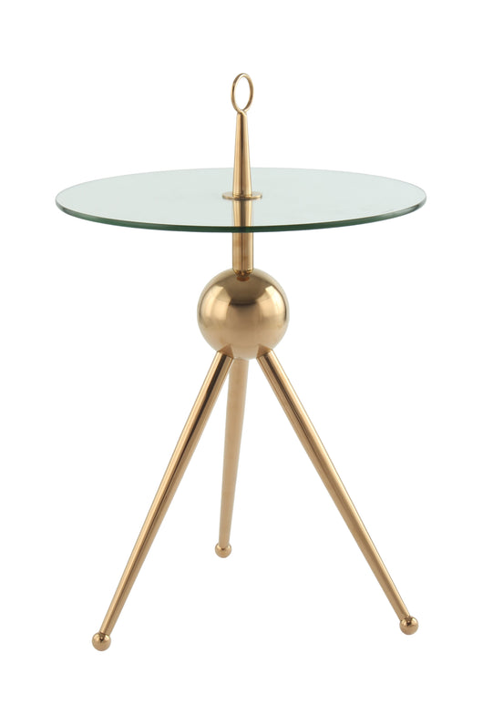 Die Farbkombination aus Roségold und Klar ist zeitlos und modern zugleich. Dieser Beistelltisch passt perfekt zu minimalistischen und luxuriösen Einrichtungsstilen und setzt einen eleganten Akzent.

