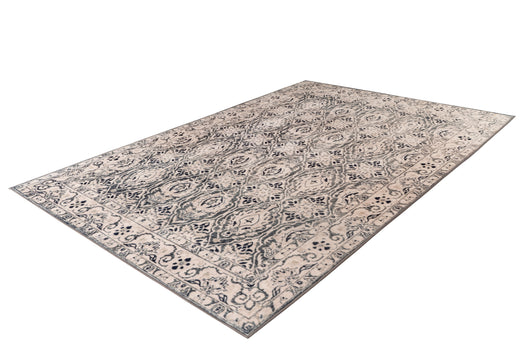 Vintage Teppich Beige – Ihr Wohnzimmer Highlight: Dieser gemusterte Teppich in Beige mit dezenten Farbverläufen setzt stilvolle Akzente. Ein Must-have für eine gemütliche und elegante Atmosphäre.