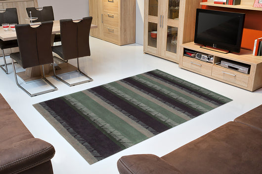 Dynamic Multi / Graugrün Teppich – Modernes Design in Handarbeit 5037*- Product vendor
