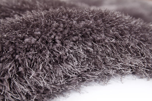 Teppich Cosy 110 Silber im modernen Wohnzimmerambiente