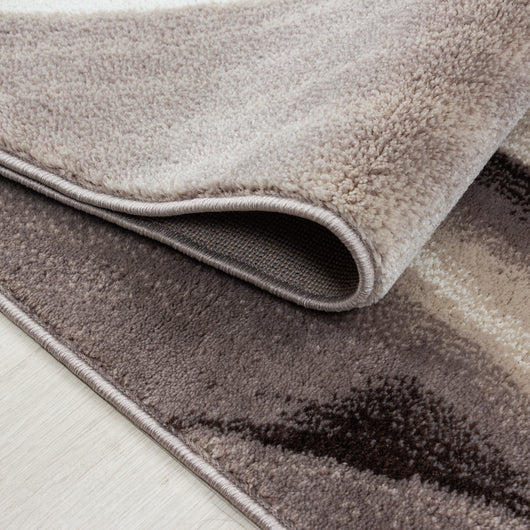 PARMA Ombre Läufer Braun – Kurzflor Teppich für Wohnzimmer und Flur- Product vendor