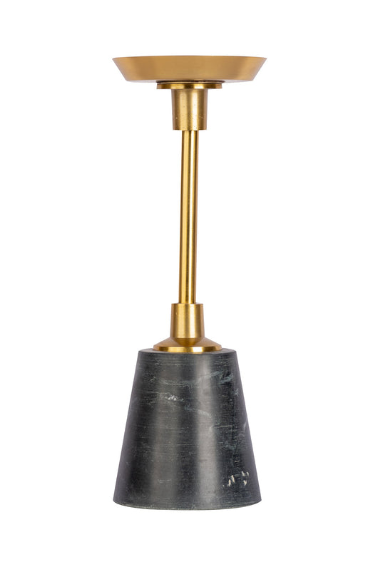Ein handgefertigter Kerzenständer mit einem luxuriösen Finish, der zum Verweilen und Genießen einlädt.