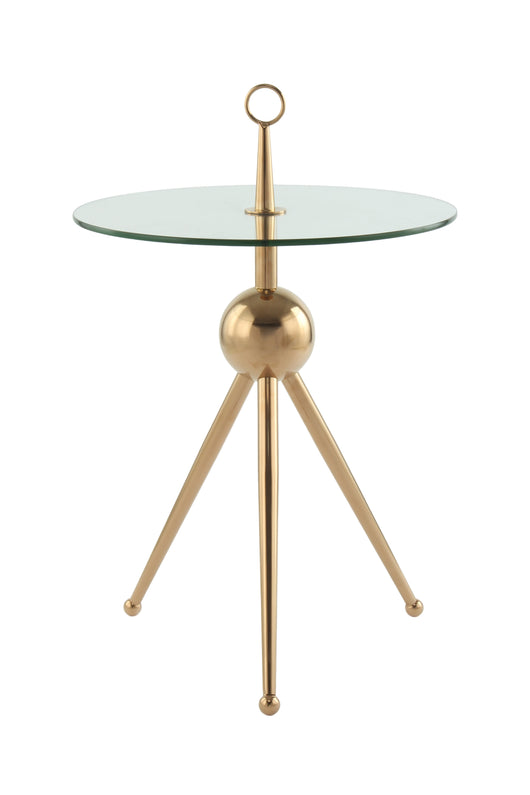 Das minimalistische Design und das filigrane Tripod-Gestell machen diesen Glastisch zu einem echten Hingucker. Er ist die perfekte Wahl für moderne Wohnräume, in denen weniger mehr ist.

