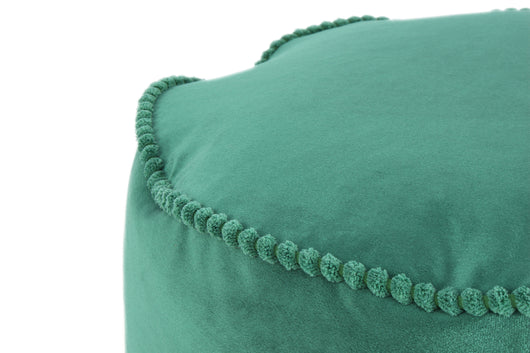 Pouf Taj Mahal Grün – Stilvoller Sitzhocker mit orientalischem Charme- Product vendor
