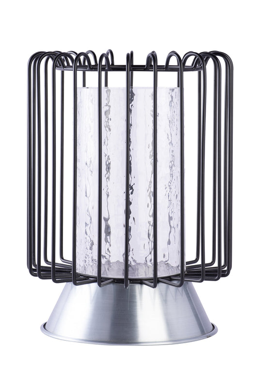 Luxuriöses Finish für Ihr Wohndesign: Dieses Windlicht sorgt für eine edle Atmosphäre.